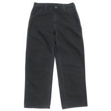 画像1: "Carhartt" Duck Canvas Painter Work Trousers　BLACK　size W33INCH (1)