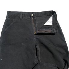 画像4: "Carhartt" Duck Canvas Painter Work Trousers　BLACK　size W33INCH (4)