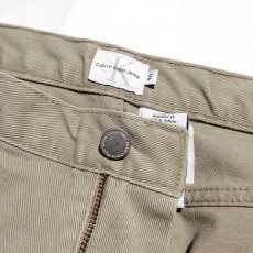 画像4: 1990's~ "Calvin Klein Jeans" Cotton Twill 5-Pocket Pants　KHAKI　size W40INCH (4)