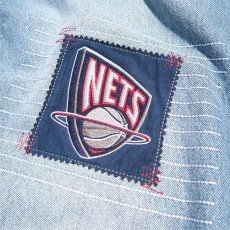 画像8: 1990's "unk" -NBA- Logo Patch Baggy Denim Pants　BLUE DENIM　size  W43INCH (8)
