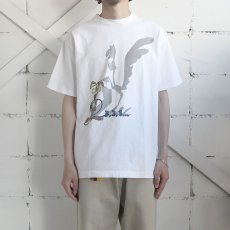 画像2: 1990's "LOONEY TUNES" Character Print T-Shirt　WHITE　size M-L (2)
