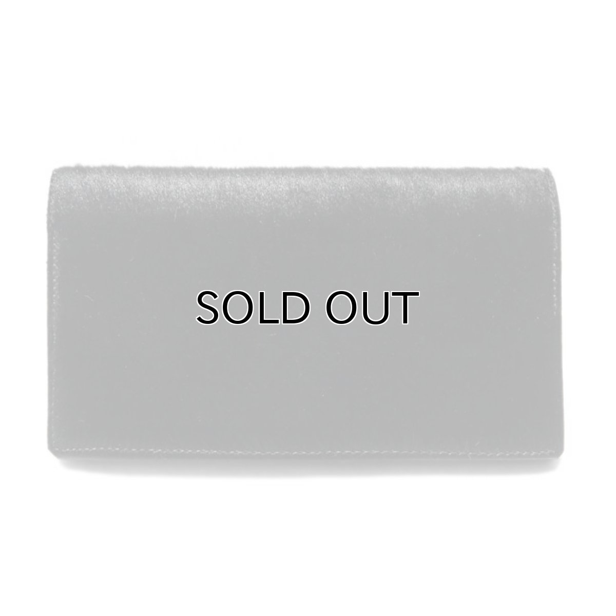 画像2: "JUTTA NEUMANN" Calf Hair Leather Wallet "Waiter's Wallet" -長財布- color BLACK / TURQUOISE BLUE (2)