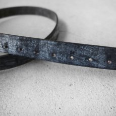 画像3: Riprap "OFFSET BELT" -BRITISH BRIDLE-　color BLACK　size FREE (3)