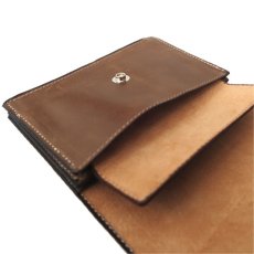 画像6: "JUTTA NEUMANN" Leather Wallet "Waiter's Wallet"  -MEDIUM SIZE-　color SADDLE / LIGHT BROWN (6)