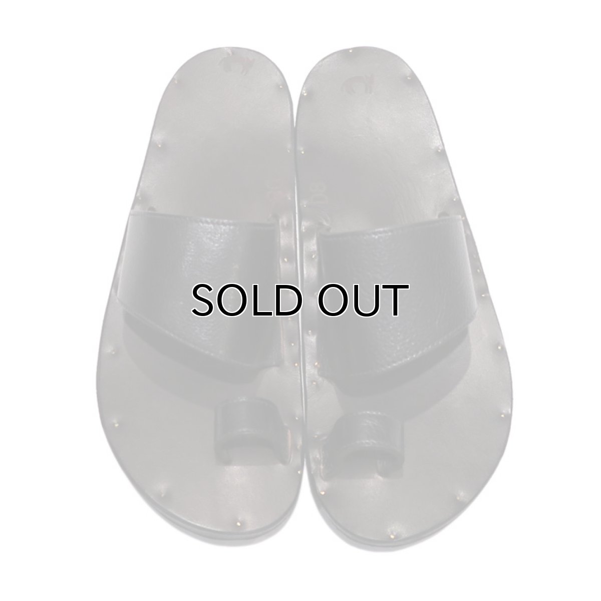 画像2: JUTTA NEUMANN "ALICE" Leather Sandal　BLACK　size 9 D (2)