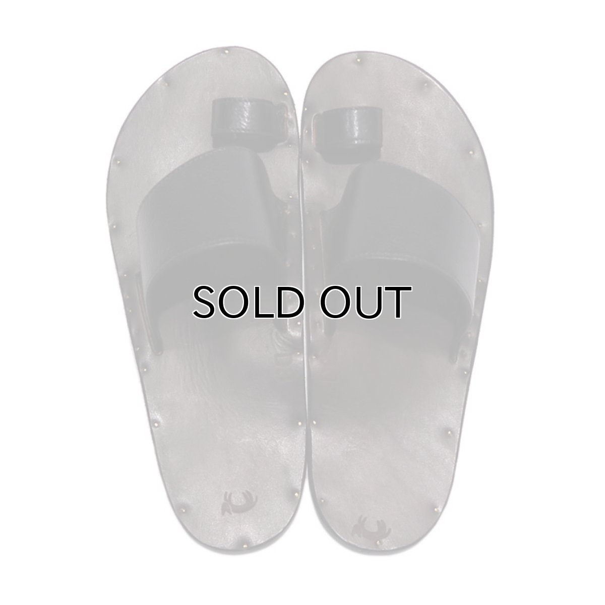 画像5: JUTTA NEUMANN "ALICE" Leather Sandal　BLACK　size 9 D (5)