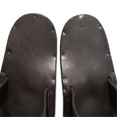 画像8: JUTTA NEUMANN "ALICE" Leather Sandal　BLACK　size 9 D (8)