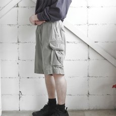 画像3: 1990's "Polo by Ralph Lauren" Chino Cargo Shorts　GREY OLIVE　size W35INCH (3)
