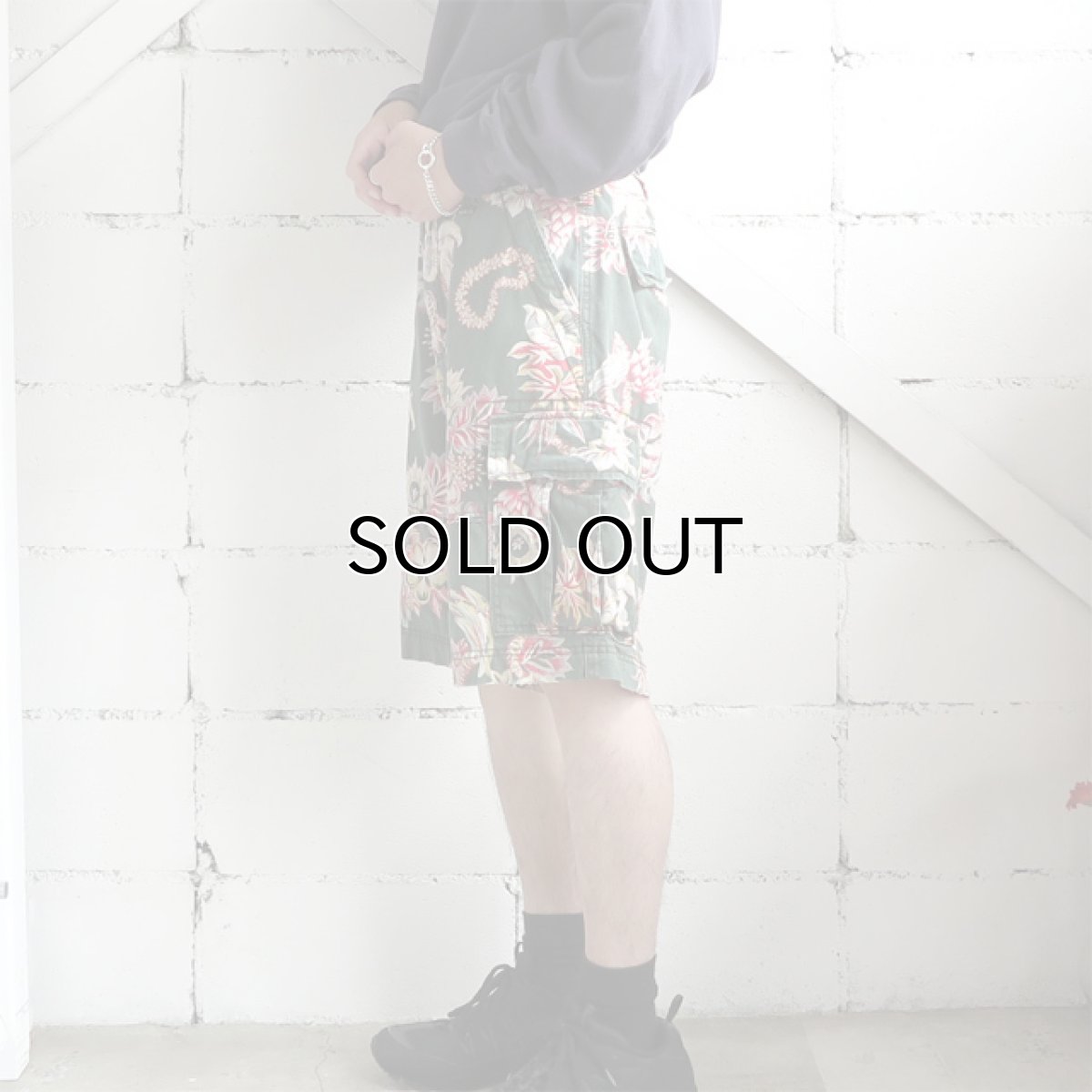 画像3: RALPH LAUREN "DENIM & SUPPLY" Chino Cargo Shorts　BOTANICAL　size W35INCH (3)