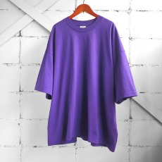 画像1: the poem "Short Length Tee"　PURPLE　size ONE SIZE (1)