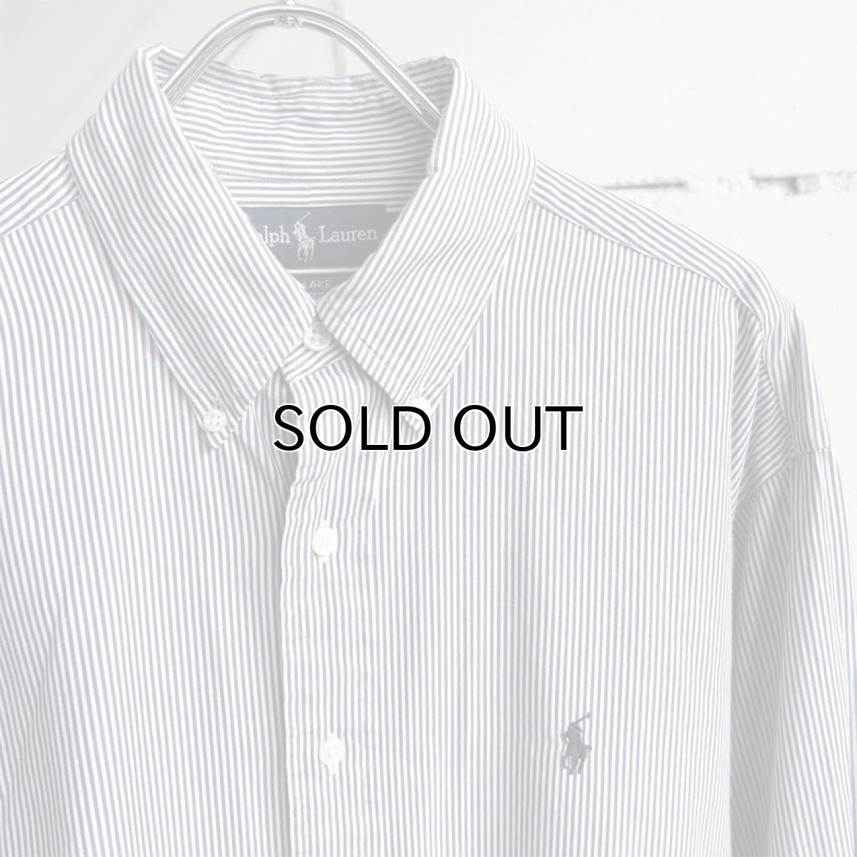 画像3: "Ralph Lauren" BLAKE  Broad B.D. Shirt BLUE STRIPE size L (3)