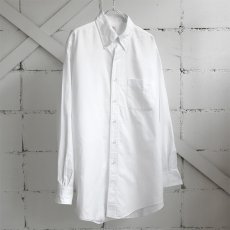 画像1: 1990's U.S.A. "Brooks Brothers" Oxford B.D. Shirt　WHITE　size L (1)