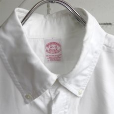 画像3: 1990's U.S.A. "Brooks Brothers" Oxford B.D. Shirt　WHITE　size L (3)