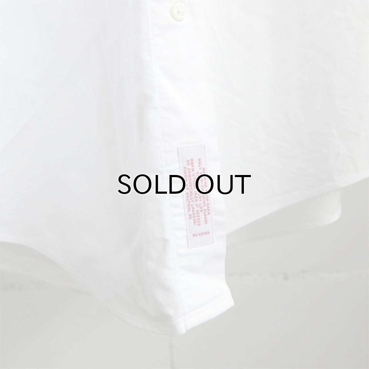 画像5: 1990's U.S.A. "Brooks Brothers" Oxford B.D. Shirt　WHITE　size L (5)