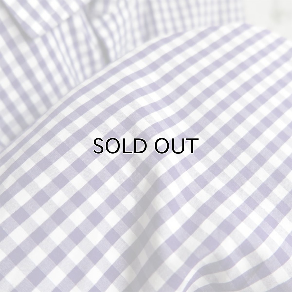 画像6: "Brooks Brothers" Pinpoint Oxford Wide Collar Shirt PURPLE CHECK size M (6)