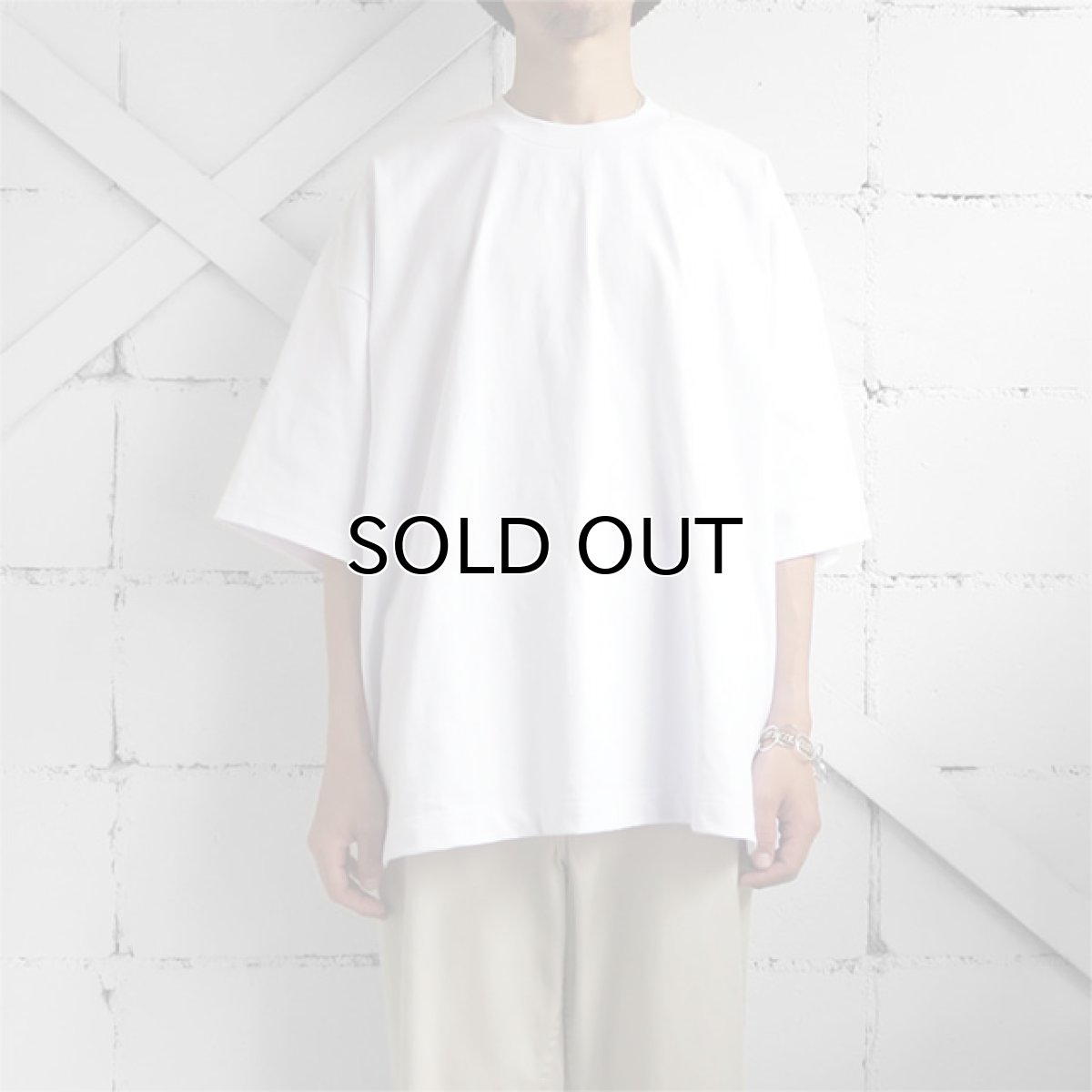 画像3: the poem "Short Length Tee"　WHITE　size ONE SIZE (3)