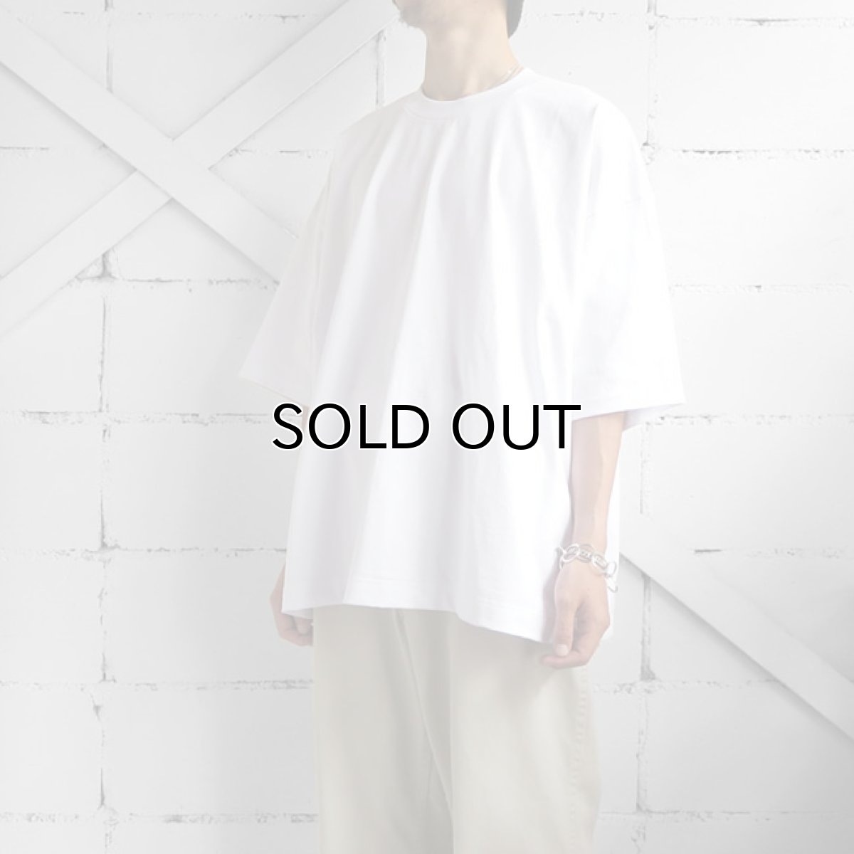 画像4: the poem "Short Length Tee"　WHITE　size ONE SIZE (4)