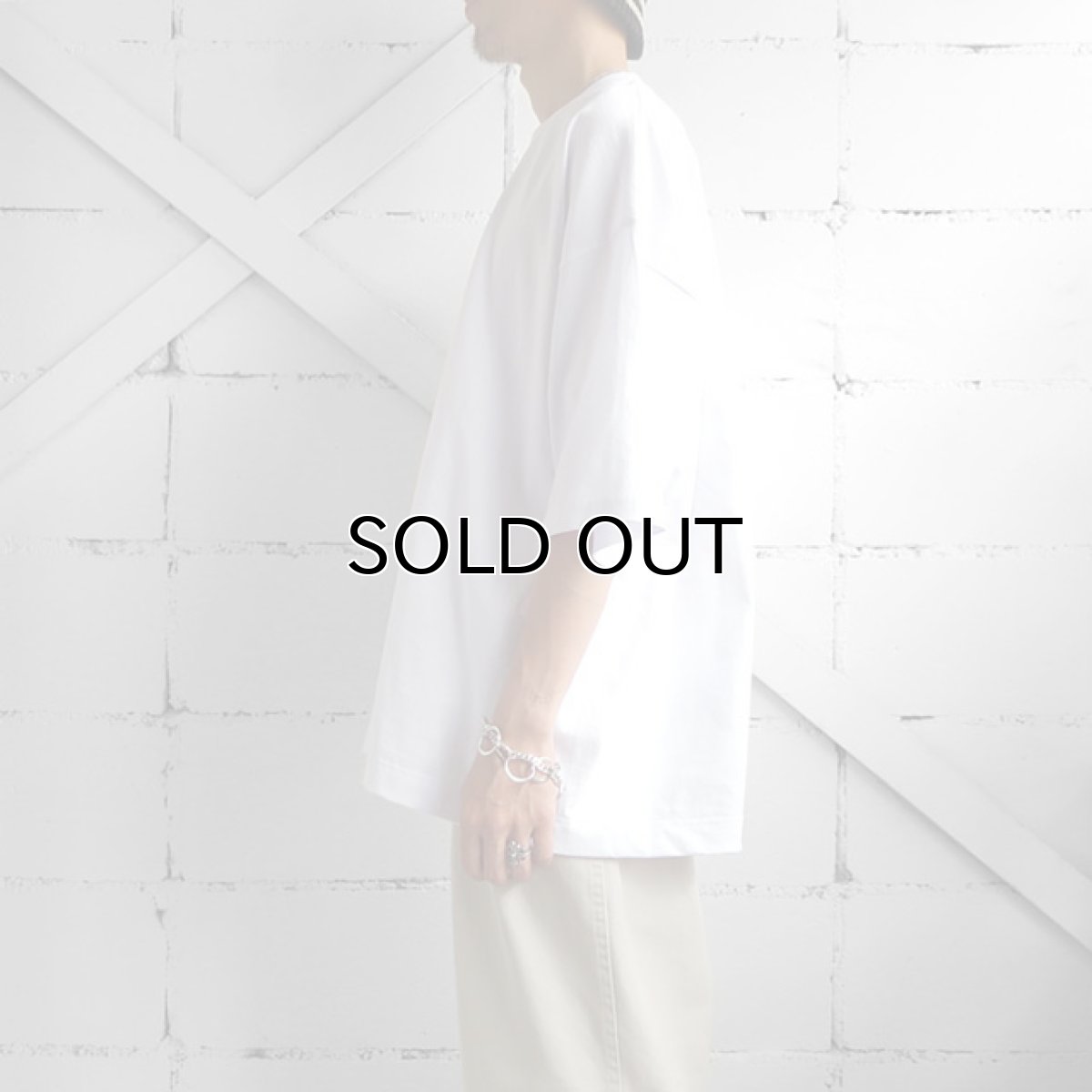 画像5: the poem "Short Length Tee"　WHITE　size ONE SIZE (5)