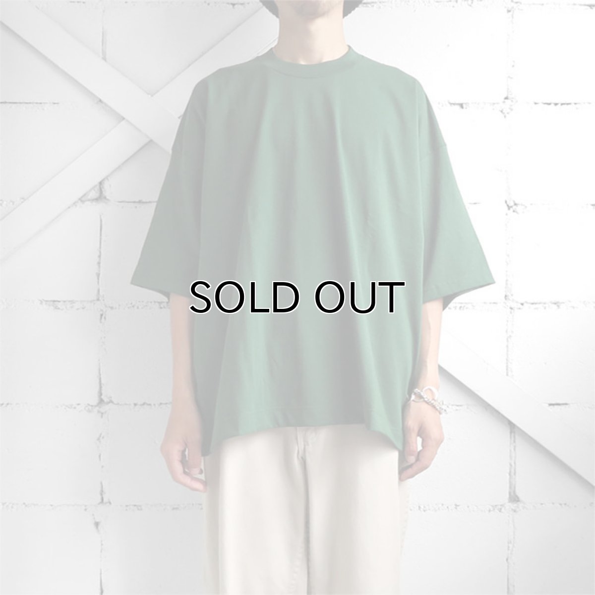 画像3: the poem "Short Length Tee"　FOREST GREEN　size ONE SIZE (3)