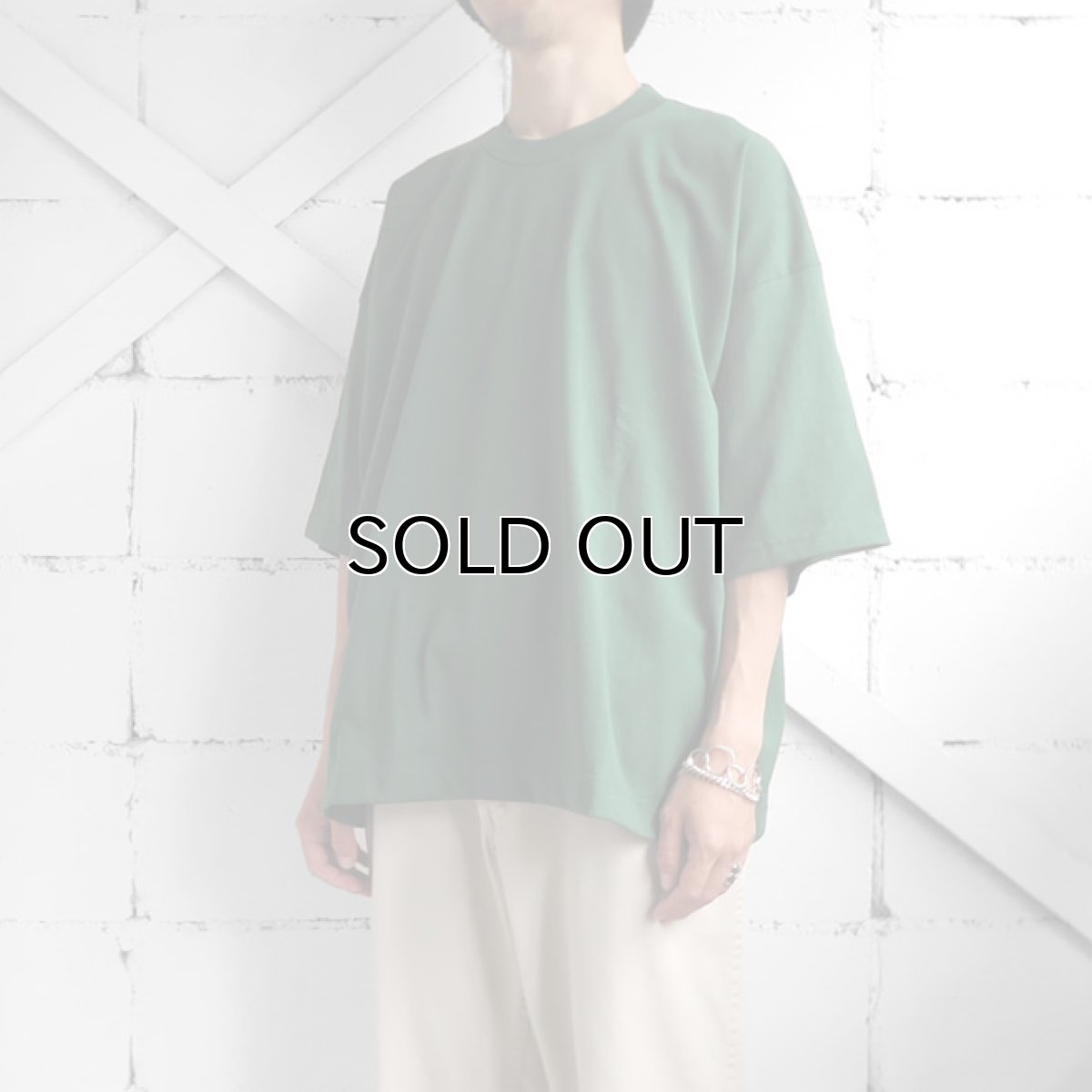 画像4: the poem "Short Length Tee"　FOREST GREEN　size ONE SIZE (4)