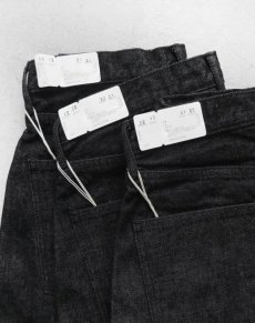 画像8: Riprap "TWISTED CREASE JEANS" -WIDE FIT-　color BLACK (8)