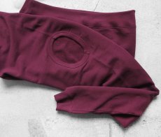 画像4: Riprap "HALF REVERSE CREW" -COTTON LOOPWHEEL-  　color MAROON　size M, L, XL (4)