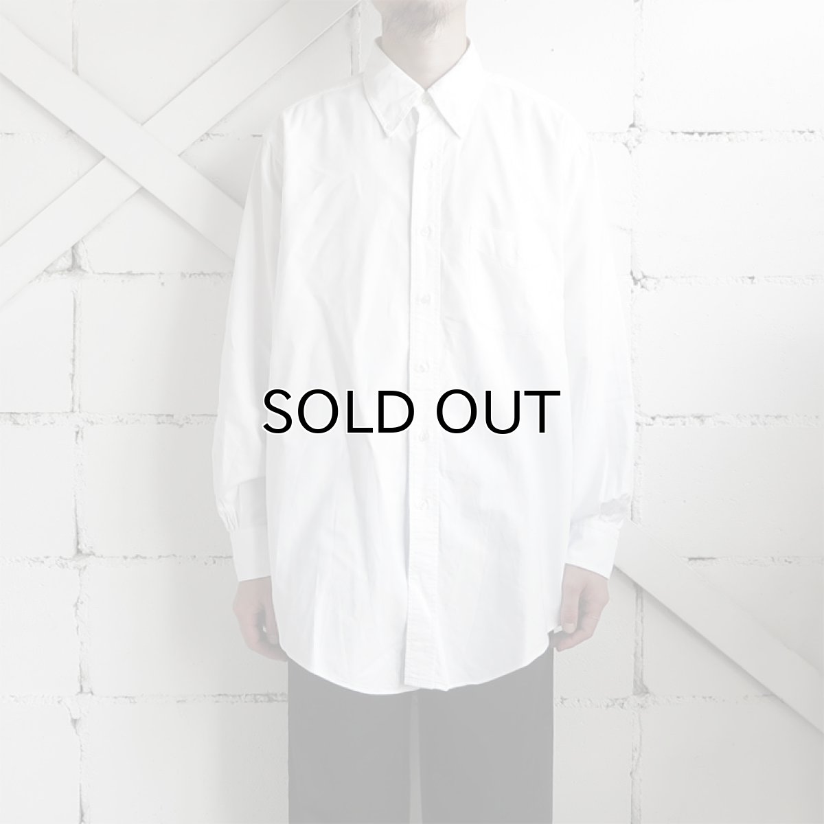 画像7: 1990's U.S.A. "Brooks Brothers" Oxford B.D. Shirt　WHITE　size L (7)