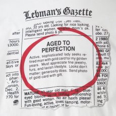 画像4: 1990's "Lebman's Gazette" Print T-Shirt　WHITE　size L (4)