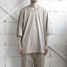 画像1: the poem "Short Length Tee"　BEIGE　size ONE SIZE (1)