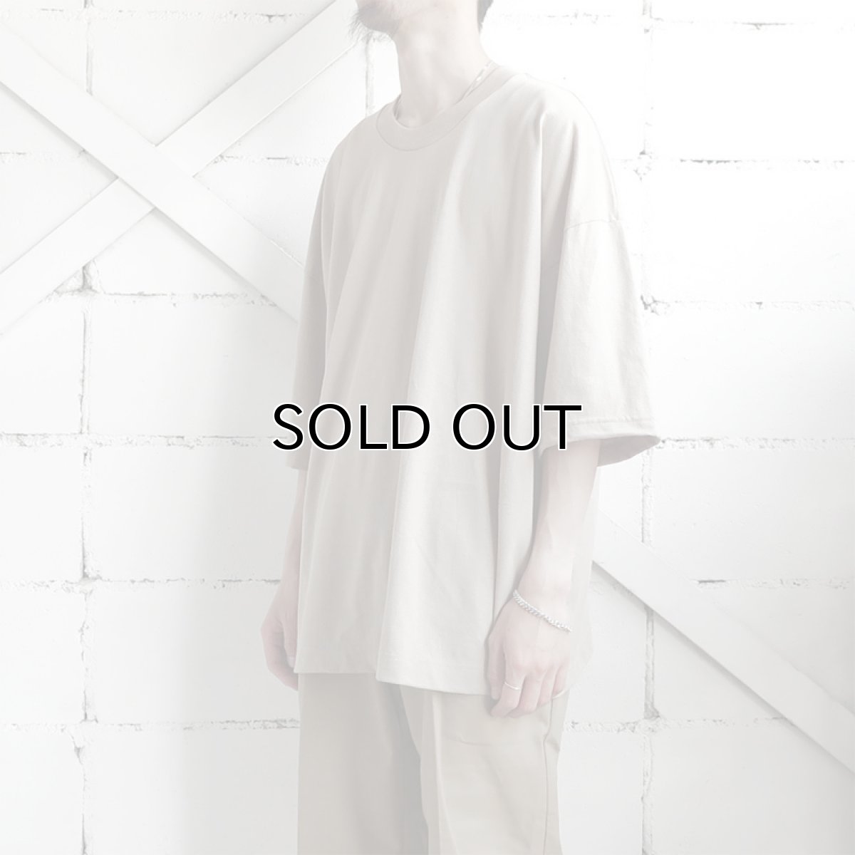 画像2: the poem "Short Length Tee" BEIGE size ONE SIZE (2)