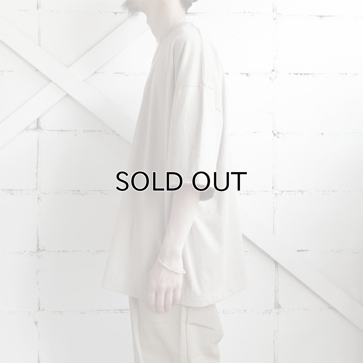 画像3: the poem "Short Length Tee" BEIGE size ONE SIZE (3)