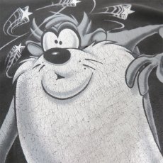 画像6: 1990's "LOONEY TUNES" Character Print T-Shirt　BLACK　size L (6)