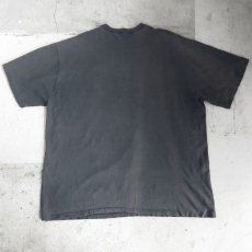 画像2: ~1990's "LION" Animal Big Print T-Shirt　BLACK　size XL-XXL (2)