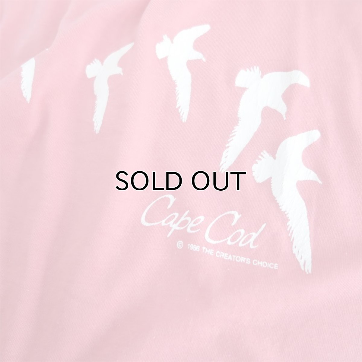 画像4: 1980's "Cape Cod" Animal Print T-Shirt　PINK　size L (4)