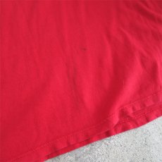 画像8: 1980's "Champion" All Cotton T-Shirt　-Solid Color-　RED　size M-L (8)