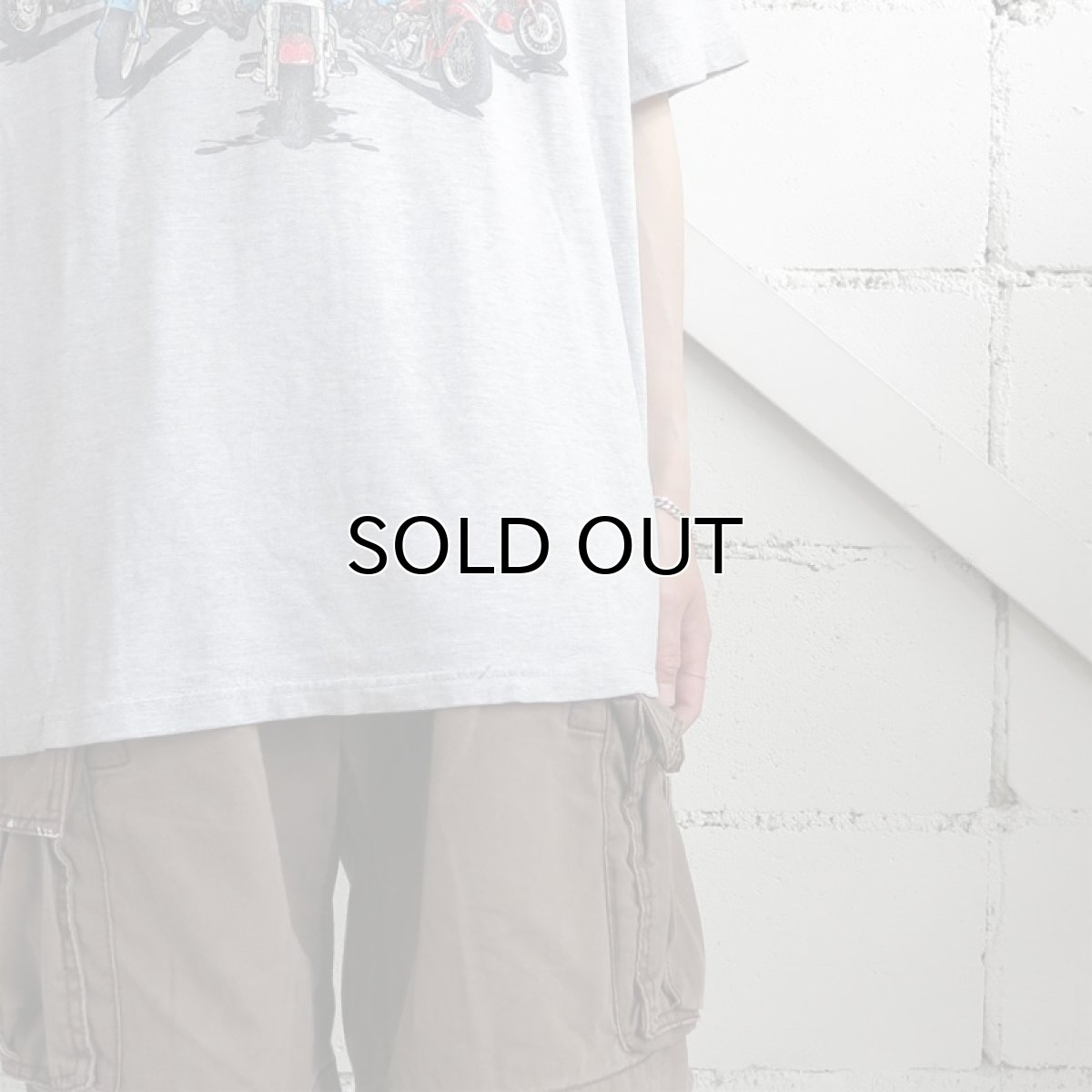 画像11: 1990's "HARLEY-DAVIDSON" -LOONEY TUNES- Print T-Shirt　HEATHER GREY　size XL (11)