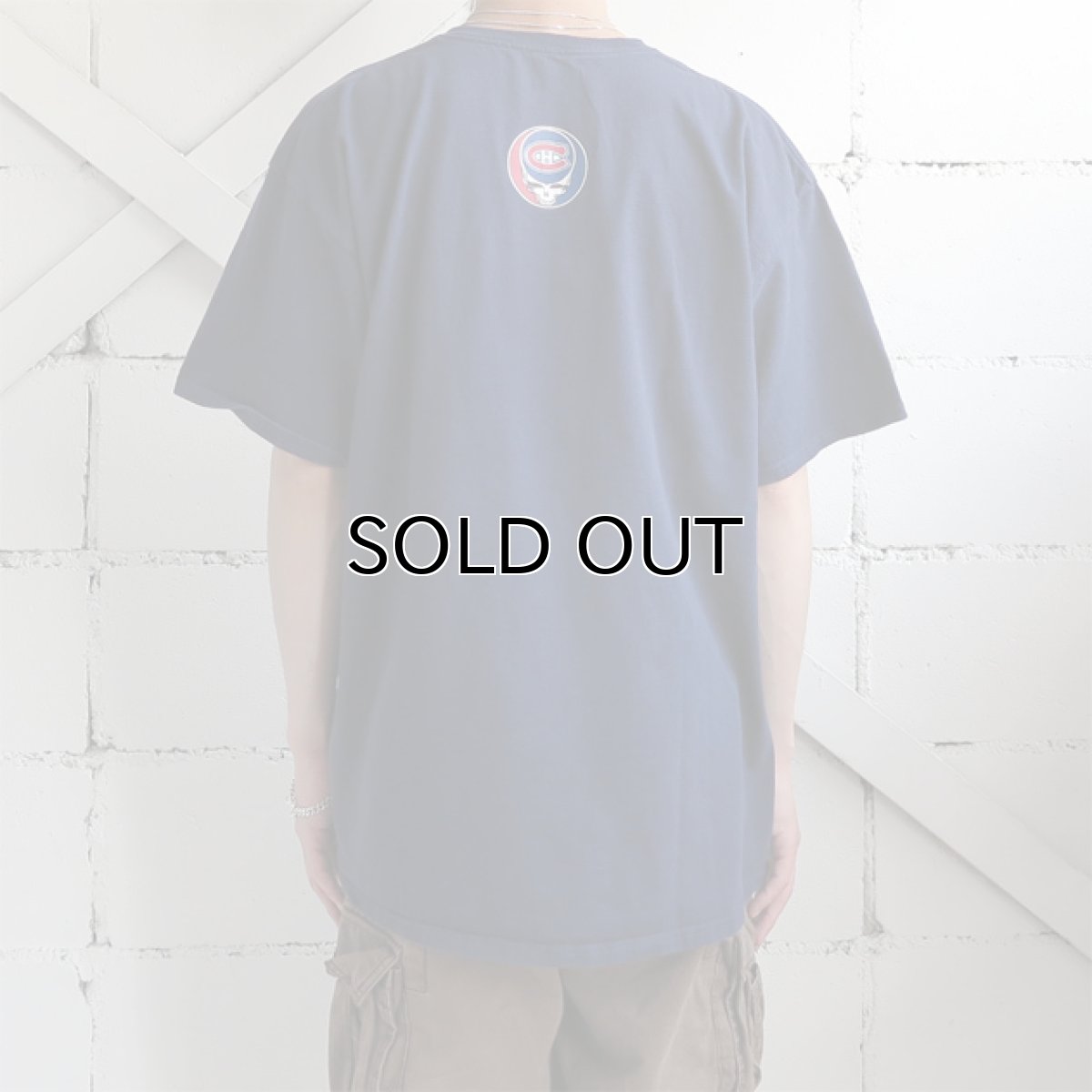 画像3: NHL "Montreal Canadiens"  Print T-Shirt NAVY size XL (3)