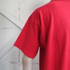 画像5: 1980's "Champion" All Cotton T-Shirt　-Solid Color-　RED　size M-L (5)