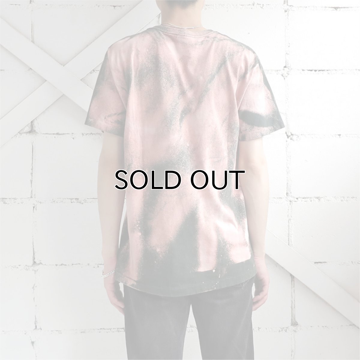 画像3: Old "Polo by Ralph Lauren" Bleached Pocket T-Shirt GREEN size M (3)