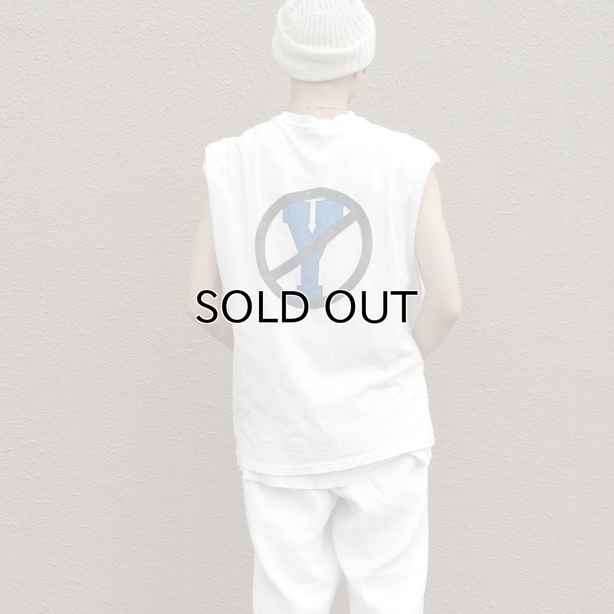 画像8: 1980'~ U.S.A. "YALE STILL SUCKS" Print T-Shirt WHITE size L (8)