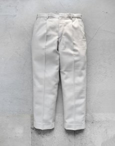 画像1: Riprap "TWO TUCK SLACKS" -C/W BACK CAVARY-　color MOONROCK (1)