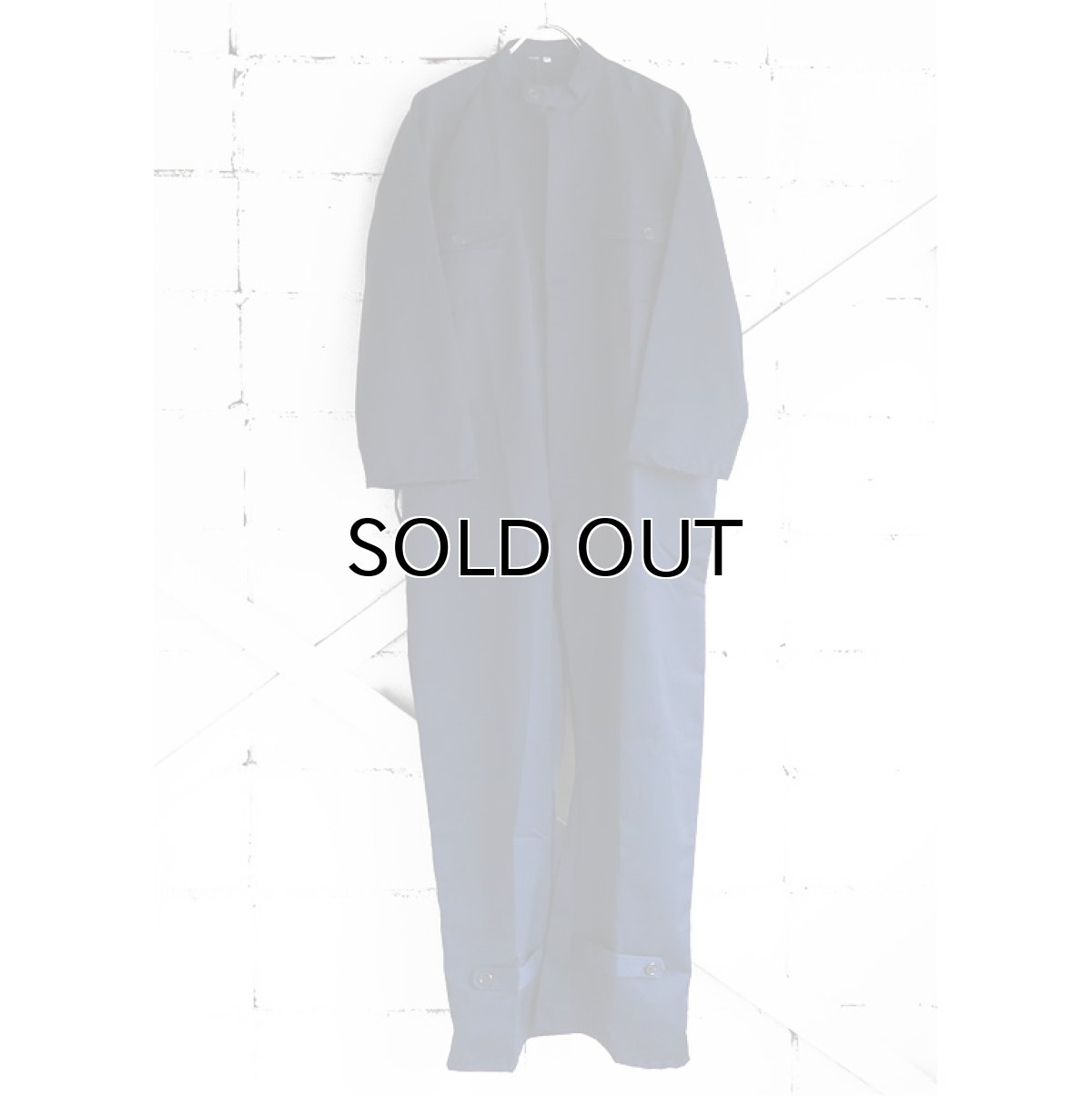 画像2: 1980's~ "Italian Military"  All in One -DEAD STOCK-　NAVY　size M-L(54) (2)