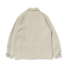 画像3: Riprap "ABU JKT" -COTTON/LINEN DRIED TWILL-　color WHITE SAGE (3)