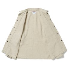 画像4: Riprap "ABU JKT" -COTTON/LINEN DRIED TWILL-　color WHITE SAGE (4)