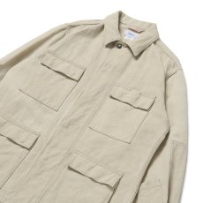 画像6: Riprap "ABU JKT" -COTTON/LINEN DRIED TWILL-　color WHITE SAGE (6)