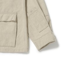 画像7: Riprap "ABU JKT" -COTTON/LINEN DRIED TWILL-　color WHITE SAGE (7)