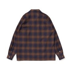 画像10: Riprap "OPEN COLLAR SHIRT" -INDIGO SHADOW PATTERN-　2 COLORS (10)