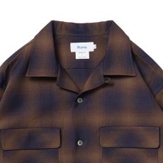 画像11: Riprap "OPEN COLLAR SHIRT" -INDIGO SHADOW PATTERN-　2 COLORS (11)