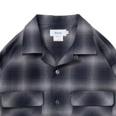 画像5: Riprap "OPEN COLLAR SHIRT" -INDIGO SHADOW PATTERN-　2 COLORS (5)