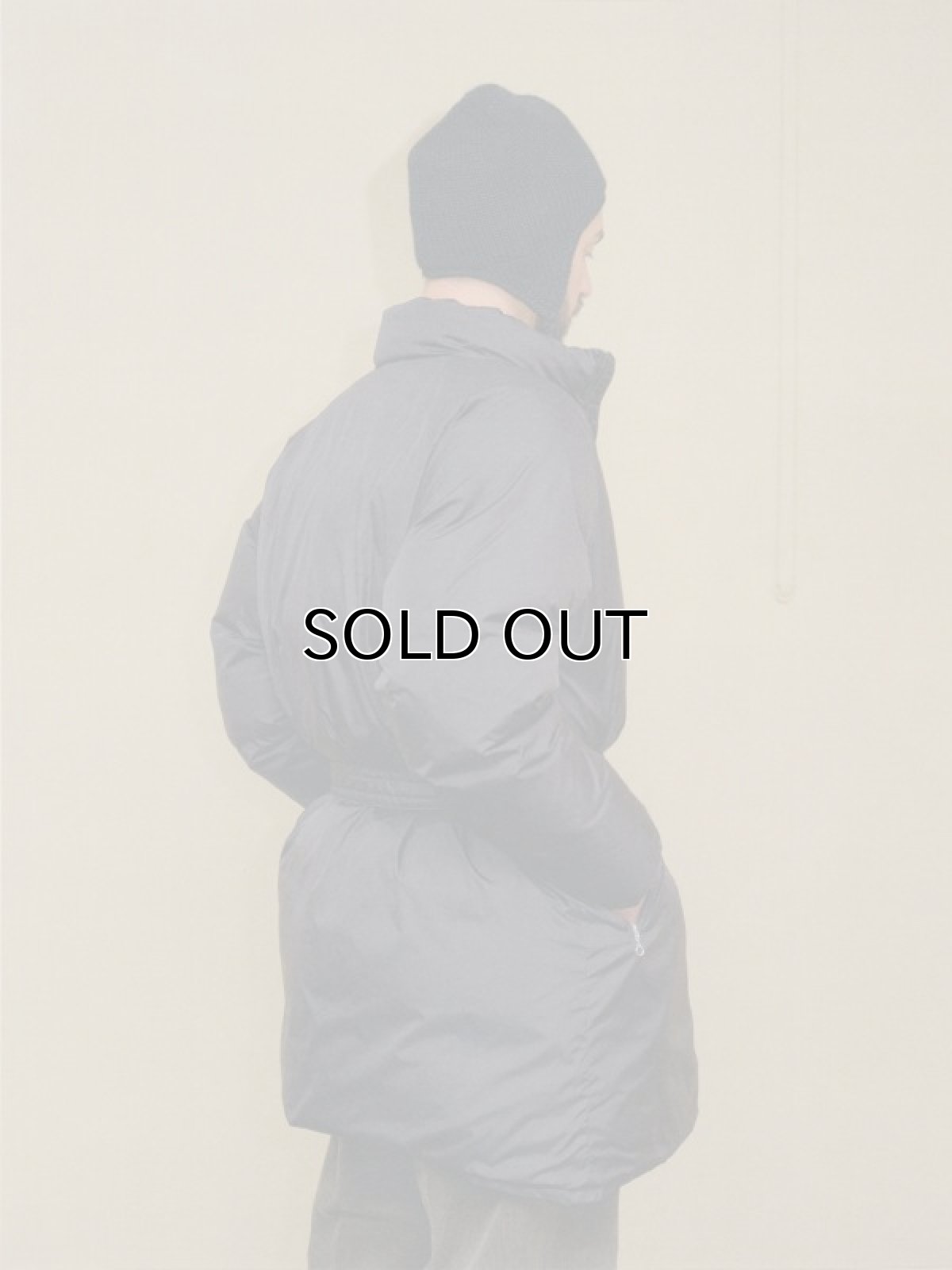 画像5: Riprap "LINED KNIT CAP" -HAND FINISH KNITTING-　color BLACK, OLIVE, STONE　size FREE (5)